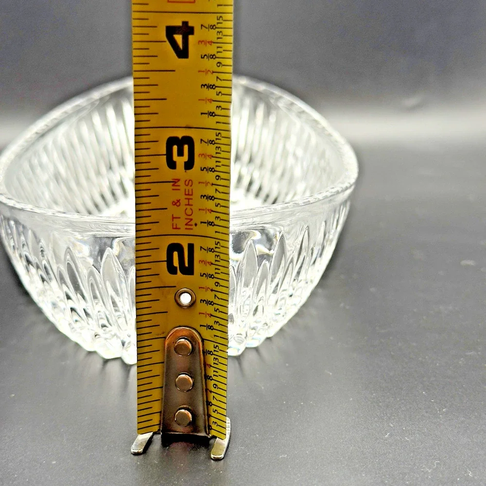 Vintage Princess House Royal Highlights Crystal Oval Bowl 10
